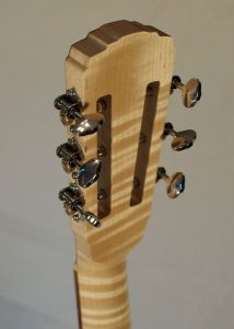 Auditorium Prototype #10X, back of headstock