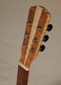 Orchestra Prototype #9X, front of headstock