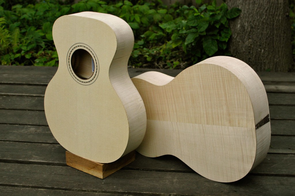 Sugar maple tenor and grand concert set