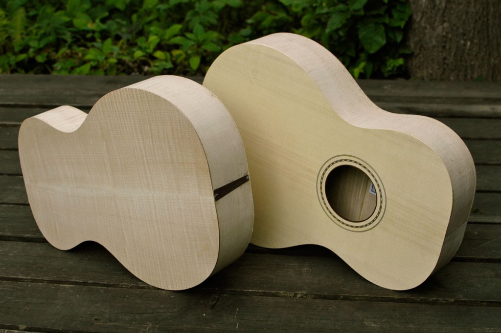 Sugar maple tenor and grand concert set