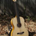 Sugar maple grand concert guitar, no. 12