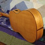 classical guitar back with end graft