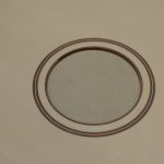 The flattened rosette.