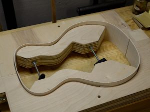 Bent sides in a mold