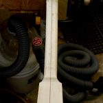 Working in facets on each side helps to keep the overall shape of the neck symmetrical.