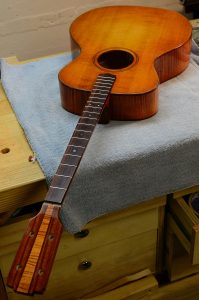 Fifteen frets to the body for this tenor.