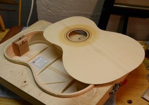 Last chance to make any changes before the top is glued on!